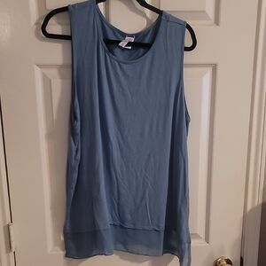 MarlaWynne Light Blue Tank Top